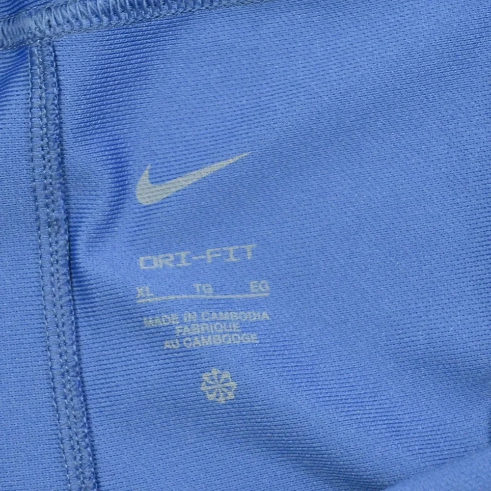 Nike Athletic Shorts Mens XL Blue Dri-FIT Elastic Waist‎ Pockets Training Gym 7